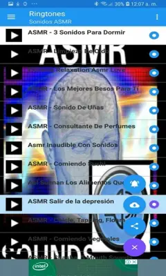 Sonidos ASMR android App screenshot 0