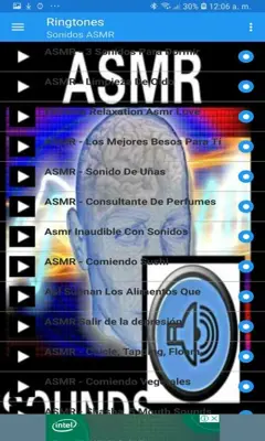 Sonidos ASMR android App screenshot 2